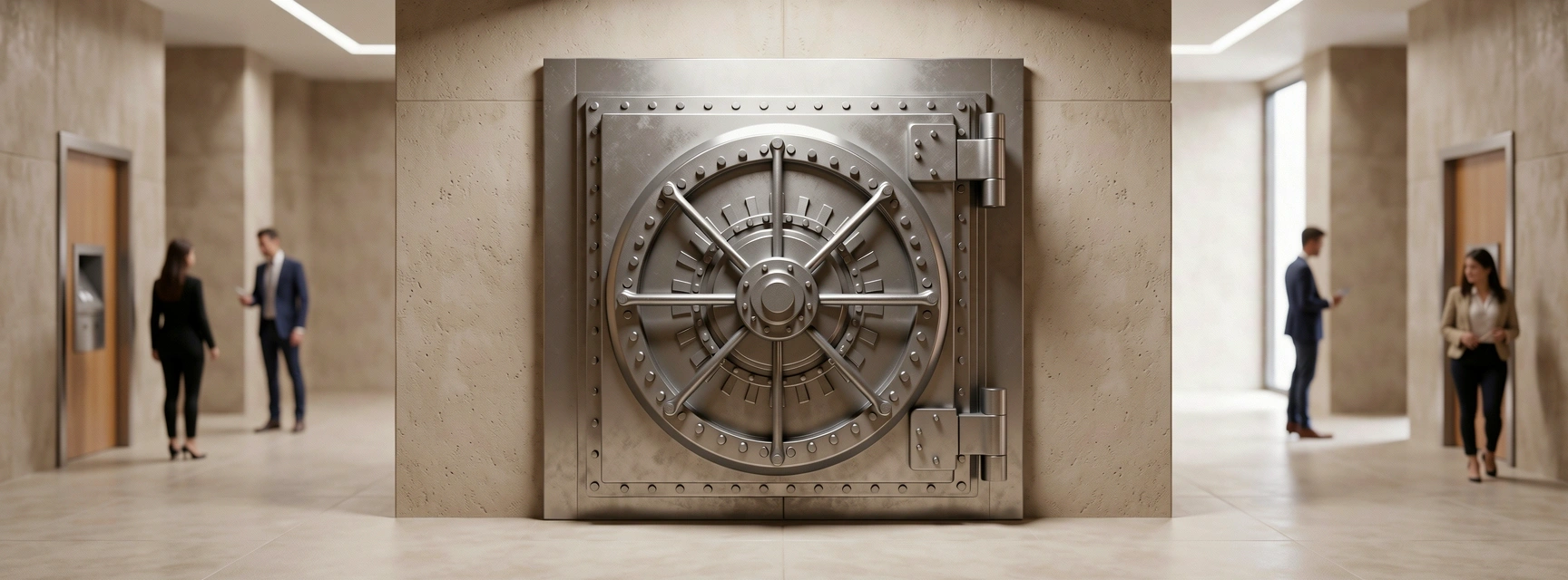 Secure banking facility infrastructure