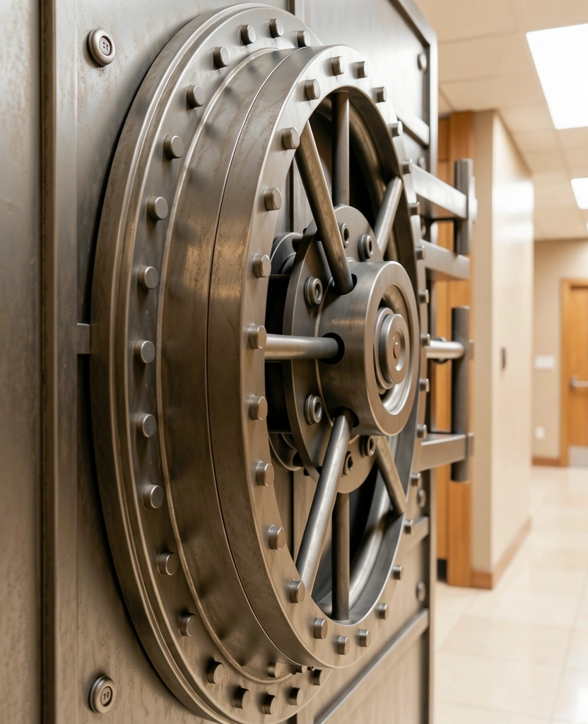 Secure banking infrastructure visualization